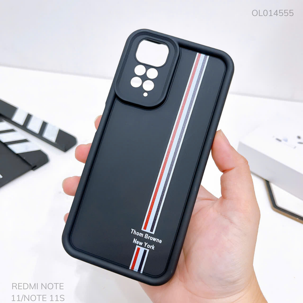 Ốp Redmi Note 11/ Note 11s dẻo đen sọc Thom Brown
