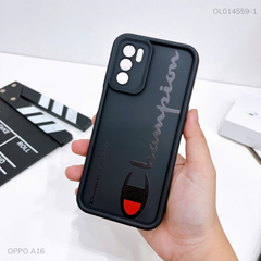 Ốp Oppo A16 dẻo đen Champion