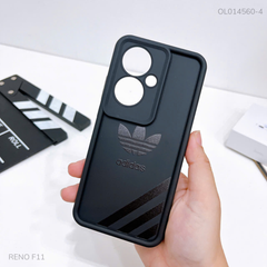 Ốp Reno 11F dẻo đen logo Adidas đen