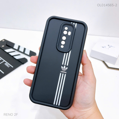 Ốp Reno 2F dẻo đen logo Adidas sọc dọc