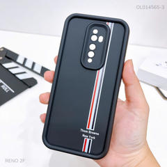 Ốp Reno 2F dẻo đen sọc Thom Brown