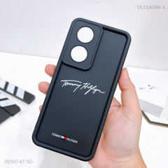 Ốp Reno 8T 5G dẻo đen Tommy Hilfger