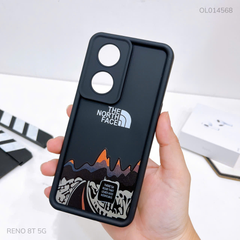Ốp Reno 8T 5G dẻo đen The North Face màu
