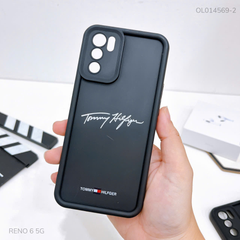 Ốp Reno 6 5G dẻo đen Tommy Hilfger
