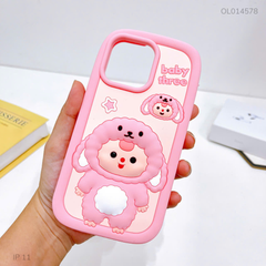 ** Ốp iPhone 11 6.1 dẻo su thỏ baby three
