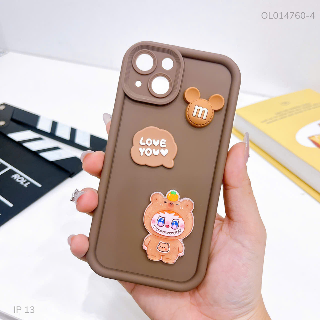 Ốp IP 13 6.1 dẻo Labubu