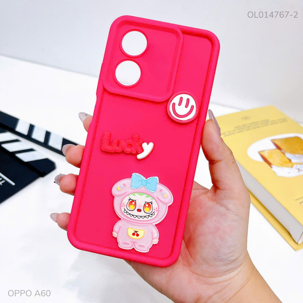 Ốp Oppo A60 dẻo Labubu