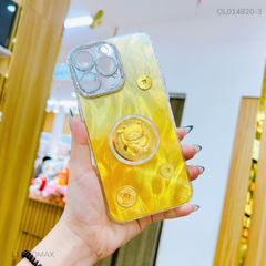 ** Ốp IP 11 Pro Max lông vũ vàng mèo