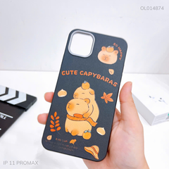 Ốp IP 11 Pro Max vân sần camera xi bạc nhiều hình