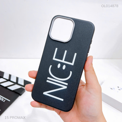 Ốp IP 15 Pro Max vân sần camera xi bạc nhiều hình