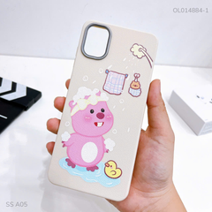 Ốp SS A05 vân sần camera xi bạc nhiều hình