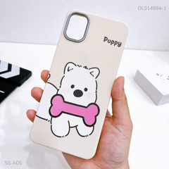 Ốp SS A05 vân sần camera xi bạc nhiều hình