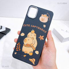 Ốp SS A05 vân sần camera xi bạc nhiều hình