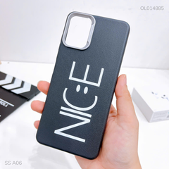 Ốp SS A06 4G vân sần camera xi bạc nhiều hình