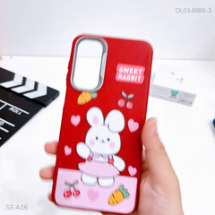 Ốp SS A16 vân sần camera xi bạc nhiều hình