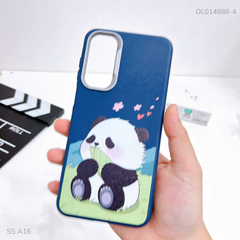 Ốp SS A16 vân sần camera xi bạc nhiều hình