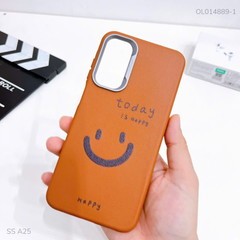 Ốp SS A25 vân sần camera xi bạc nhiều hình