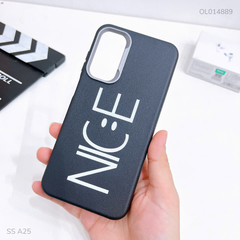 Ốp SS A25 vân sần camera xi bạc nhiều hình