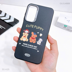 Ốp SS A25 vân sần camera xi bạc nhiều hình