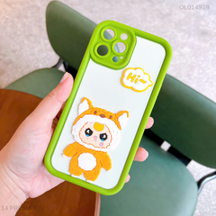 Ốp IP 14 Pro Max dẻo baby Three cáo