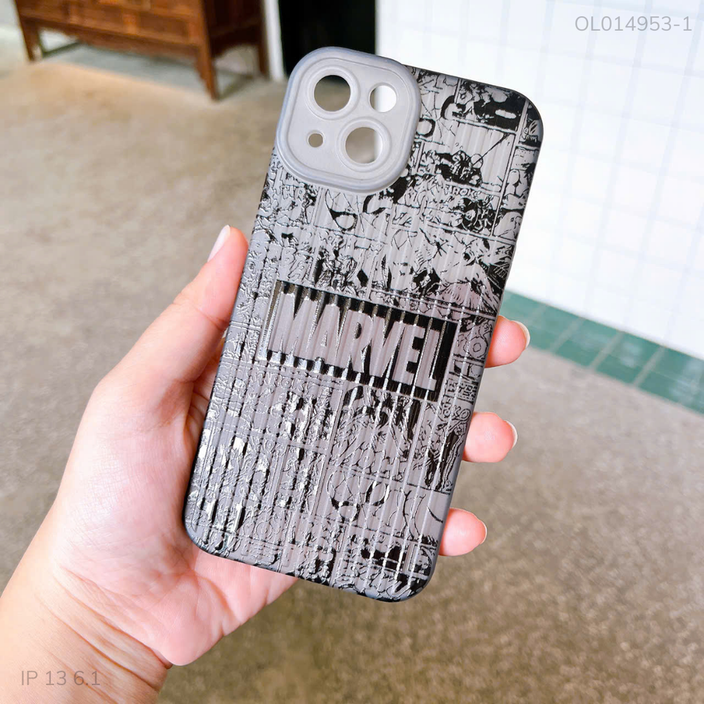 Ốp iPhone 13 6.1 dẻo vân vali
