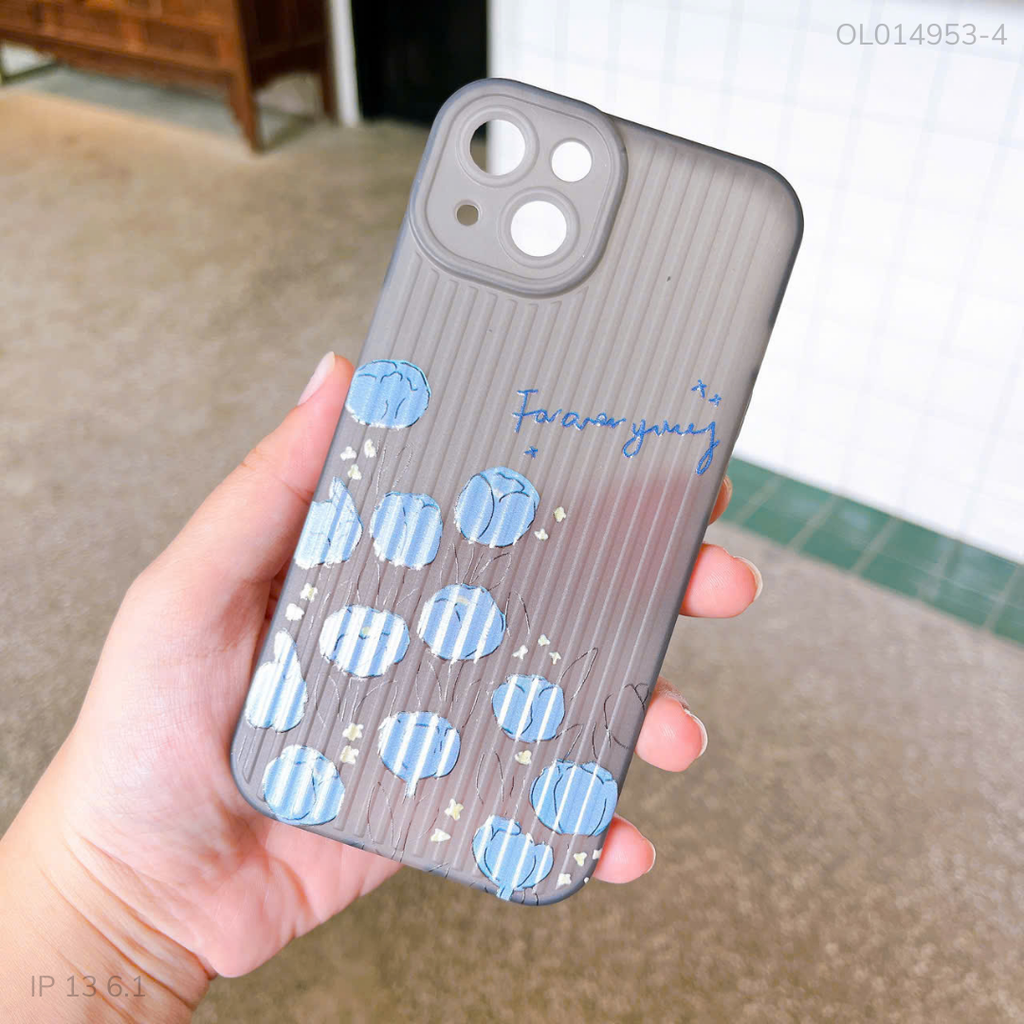 Ốp iPhone 13 6.1 dẻo vân vali