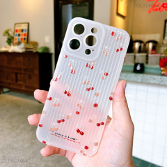 Ốp iPhone 13 Pro Max dẻo vân vali