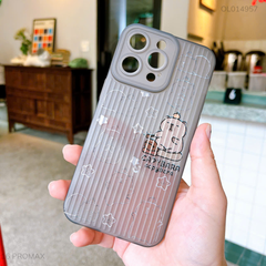 Ốp IP 16 Pro Max dẻo vân vali