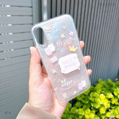 Ốp IP X dẻo trong đệm thạch anh Hey Pretty