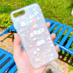 Ốp IP 7+/8+ dẻo trong đệm thạch anh coming cute