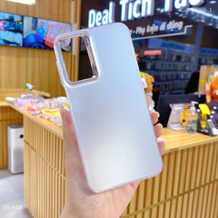 Ốp Samsung A16 Lưng nhám bạc full màu