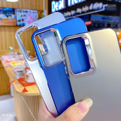 Ốp Samsung A16 Lưng nhám bạc full màu