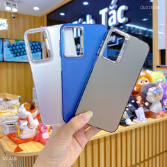 Ốp Samsung A16 Lưng nhám bạc full màu