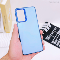 Ốp Reno 7Z Lưng nhám bạc full màu
