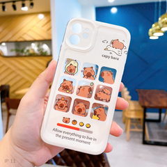 ** Ốp iPhone 11 6.1 dẻo in 9 khung Capybara