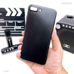 ** Ốp IP 7+/8+ Likgus dẻo vân da đen trơn