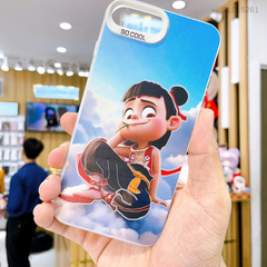 Ốp IP 7+/8+ lưng cứng in hình Natra ngồi mây