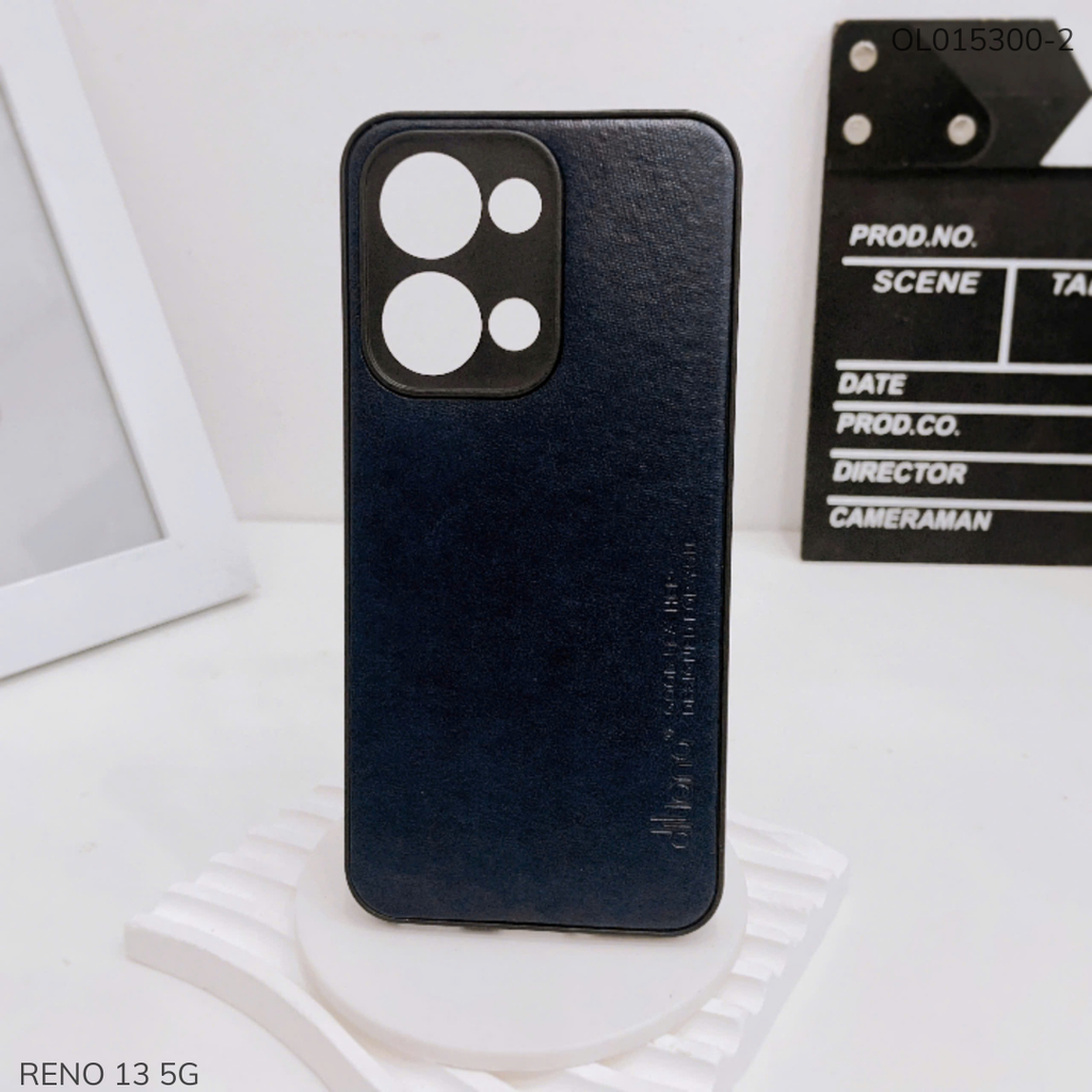 ** Ốp Reno 13 5G vân giả da Diliana