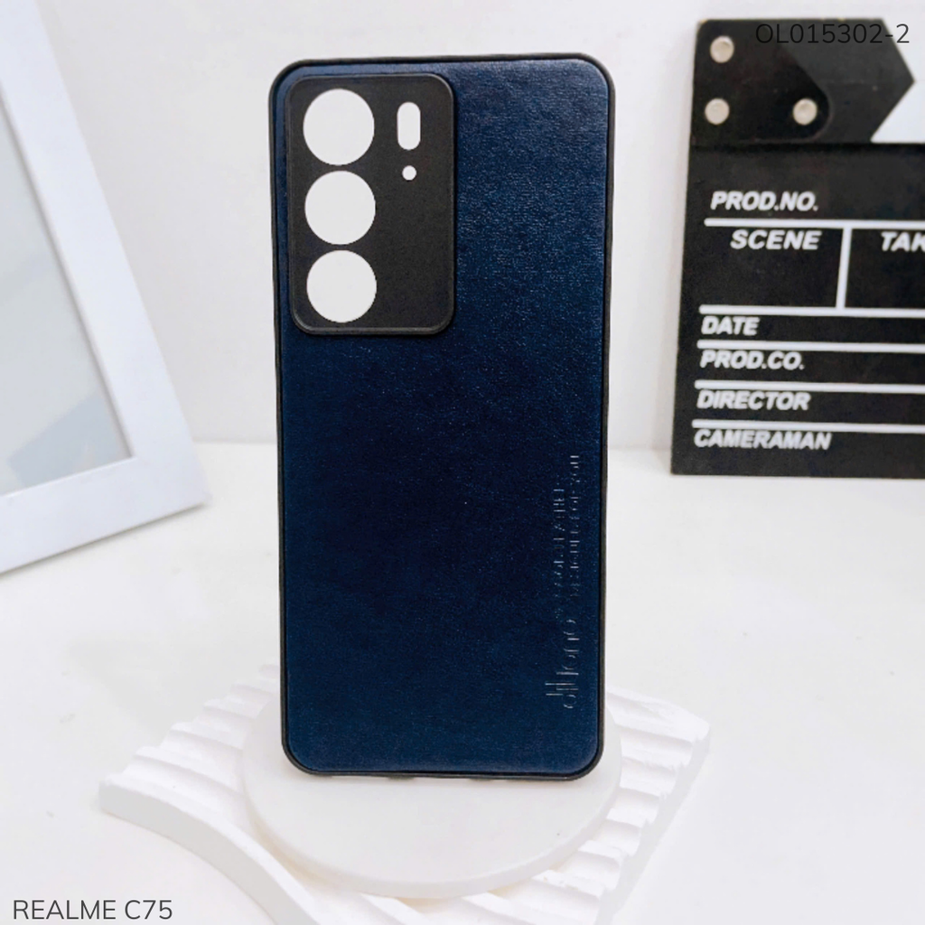 ** Ốp Realme C75 vân giả da Diliana