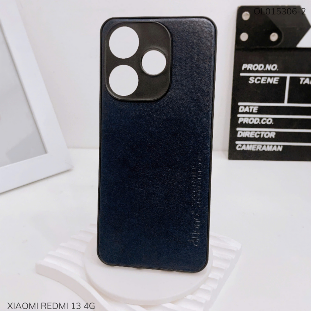 ** Ốp Xiaomi Redmi 13 4G vân giả da Diliana