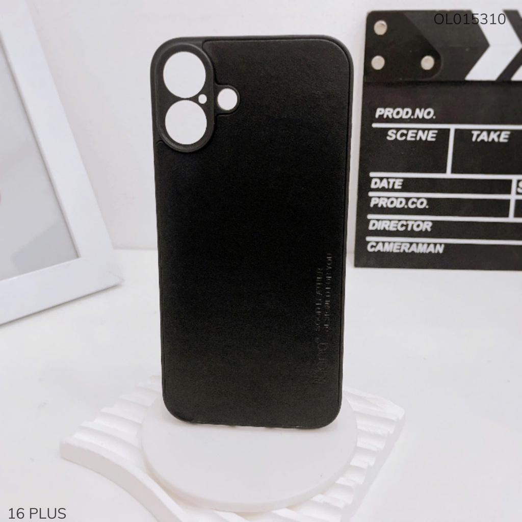 ** Ốp iPhone 16 Plus vân giả da Diliana