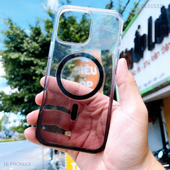 ** Ốp iPhone 16 Pro Max Keephone lưng nhũ magsafe màu