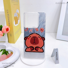 Ốp Xiaomi Redmi Note 13 5G vân ánh sóng giá đỡ
