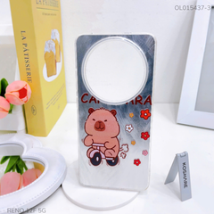 Ốp Reno 12F 5G vân ánh sóng giá đỡ