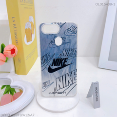 Ốp Oppo A5s/F9/A12/A7 vân ánh sóng giá đỡ