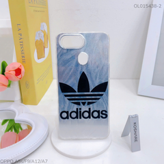 Ốp Oppo A5s/F9/A12/A7 vân ánh sóng giá đỡ
