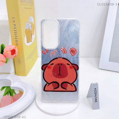 Ốp Oppo A58 4G vân ánh sóng giá đỡ