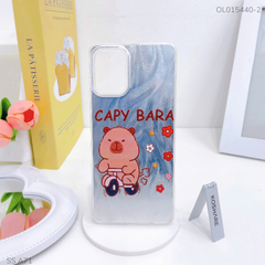 Ốp Samsung A71 vân ánh sóng giá đỡ
