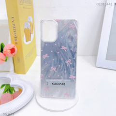 Ốp Samsung A71 vân ánh sóng giá đỡ