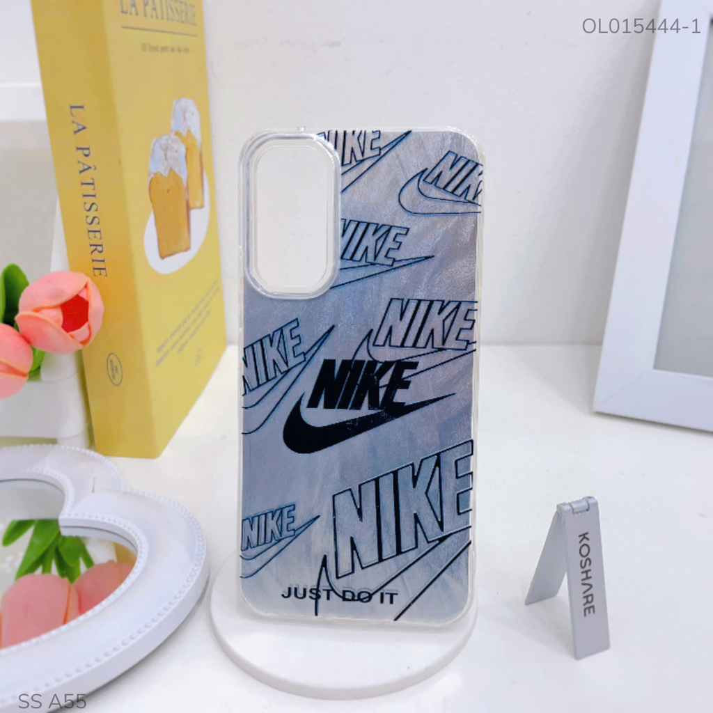 Ốp Samsung A55 vân ánh sóng giá đỡ